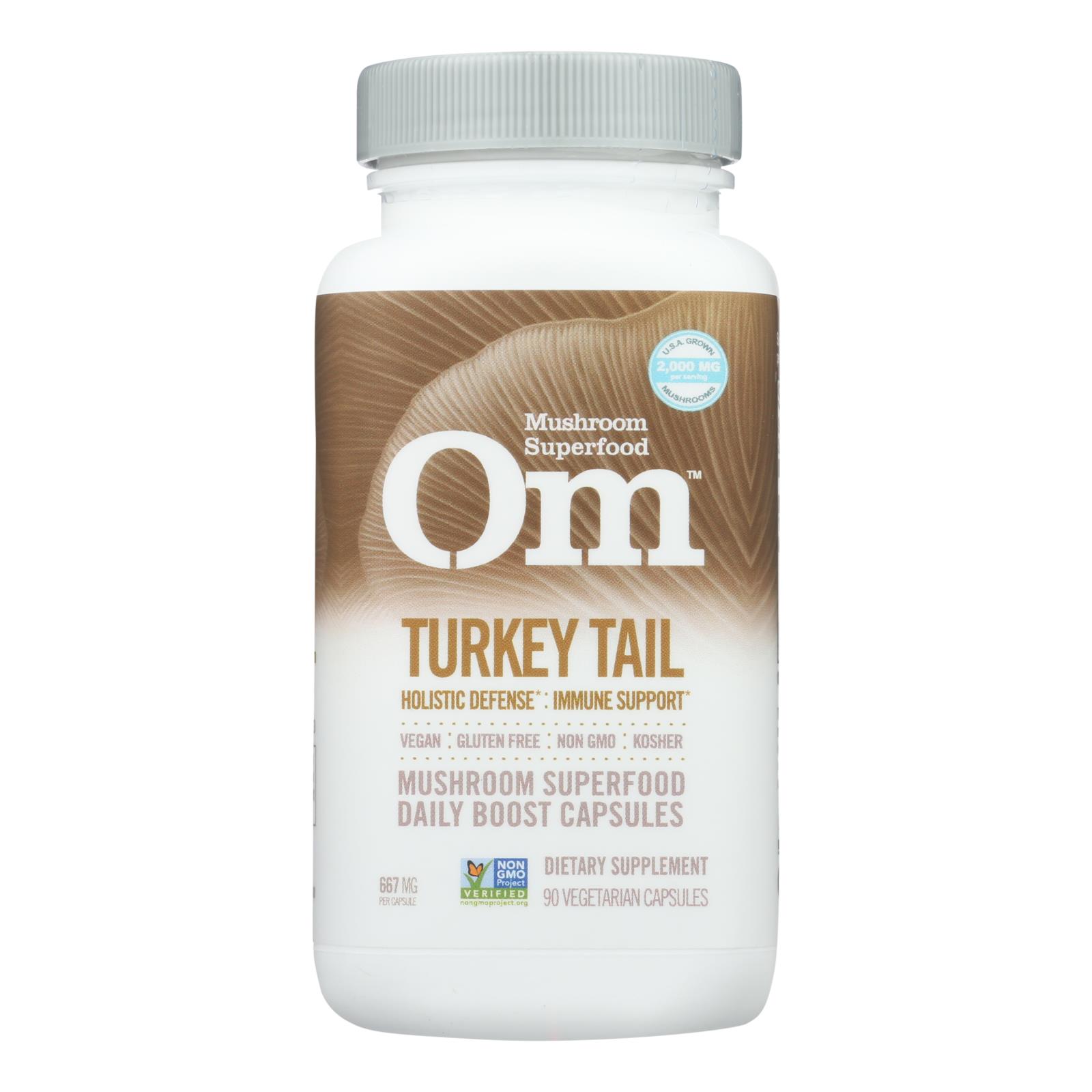 Organic Mushroom Nutrition - Mush Sprfd Turkey Tail - 1 Each - 90 CT