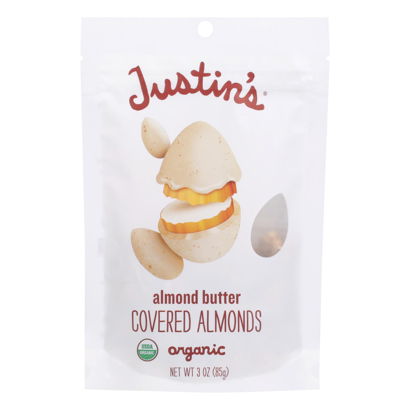 Justin's Nut Butter - Almond Butter Cvrd Almond - Case of 6 - 3 OZ