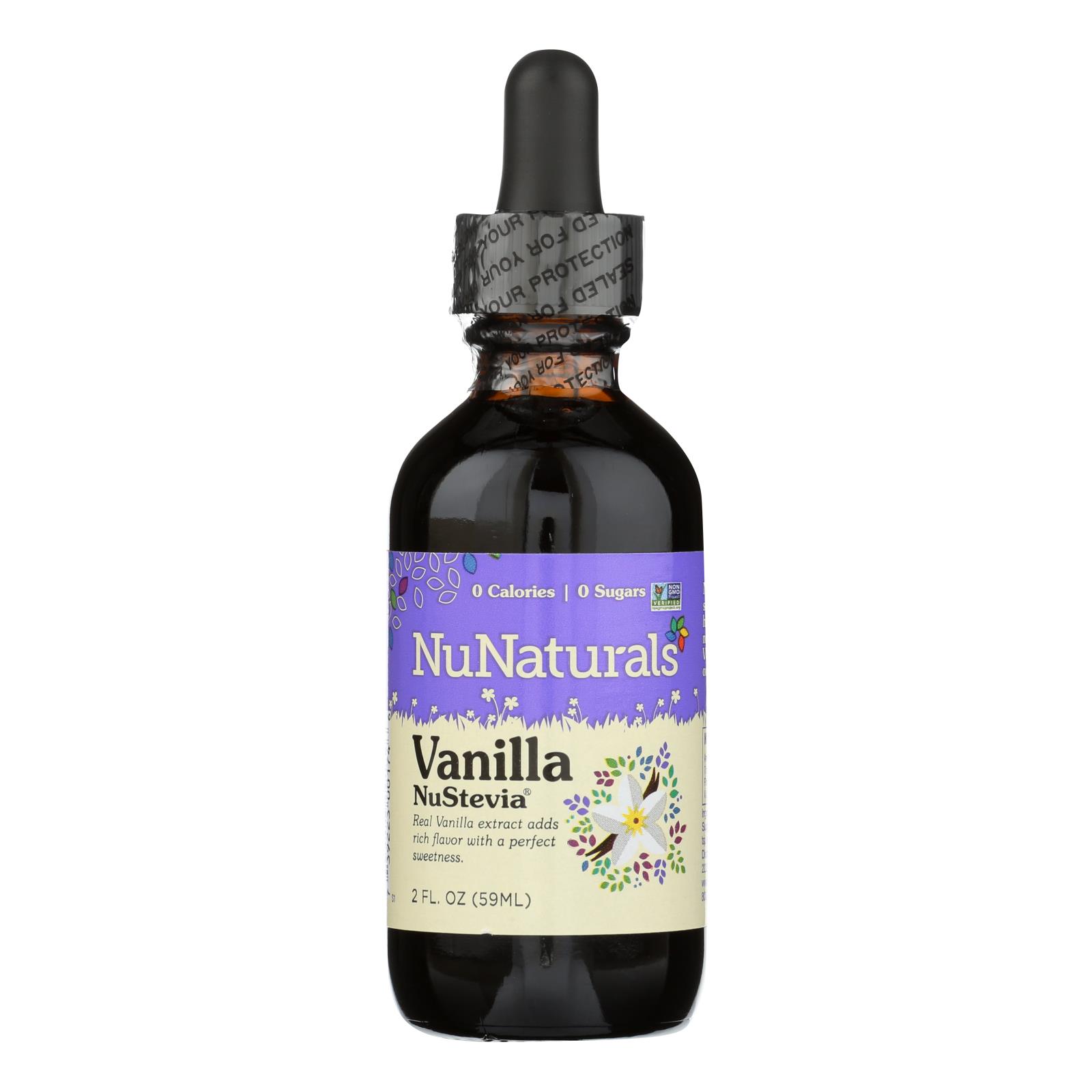 Nunaturals Nustevia Vanilla Extract - 1 Each - 2 OZ