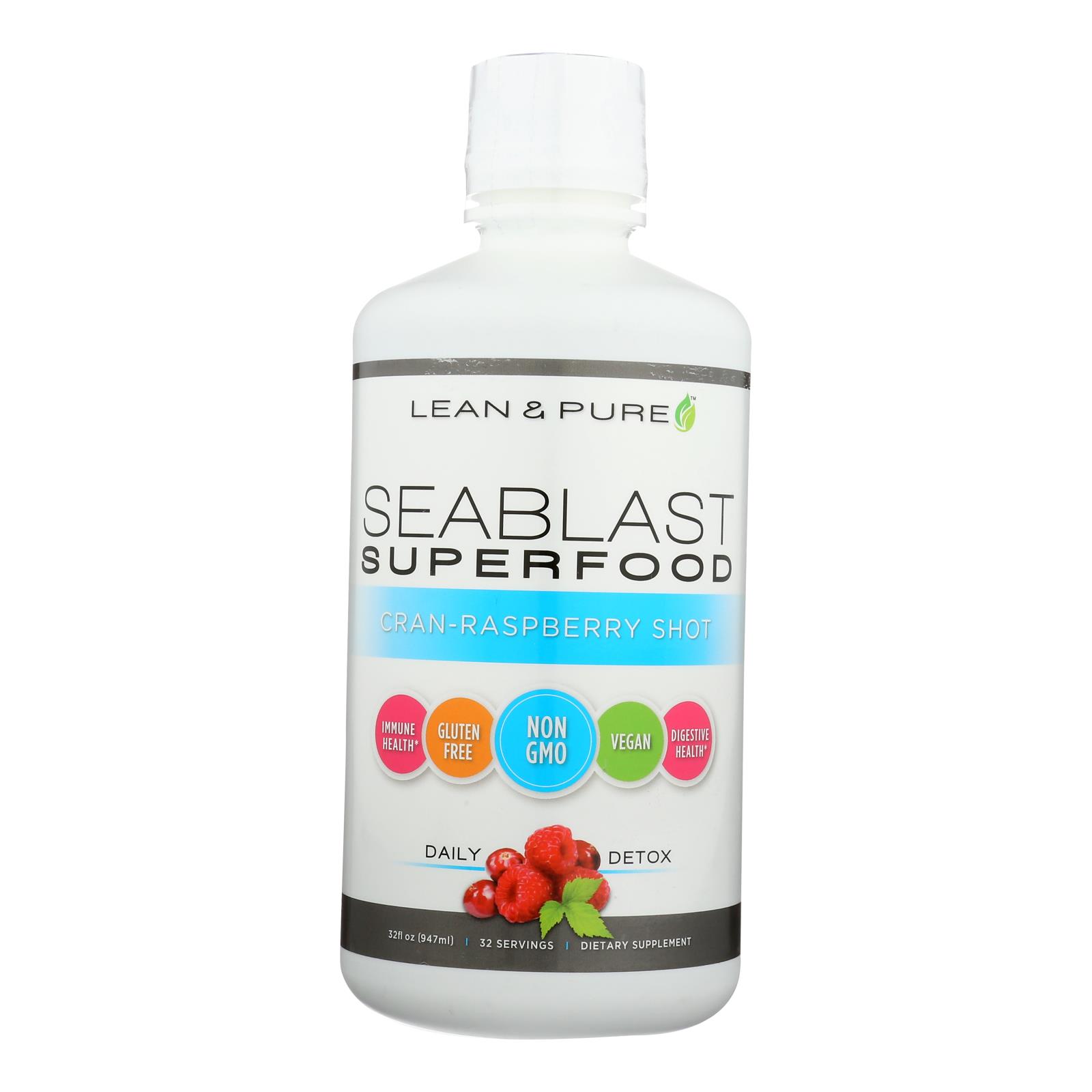 Lean & Pure - Shot Superfood Seablast - 1 Each - 32 FZ