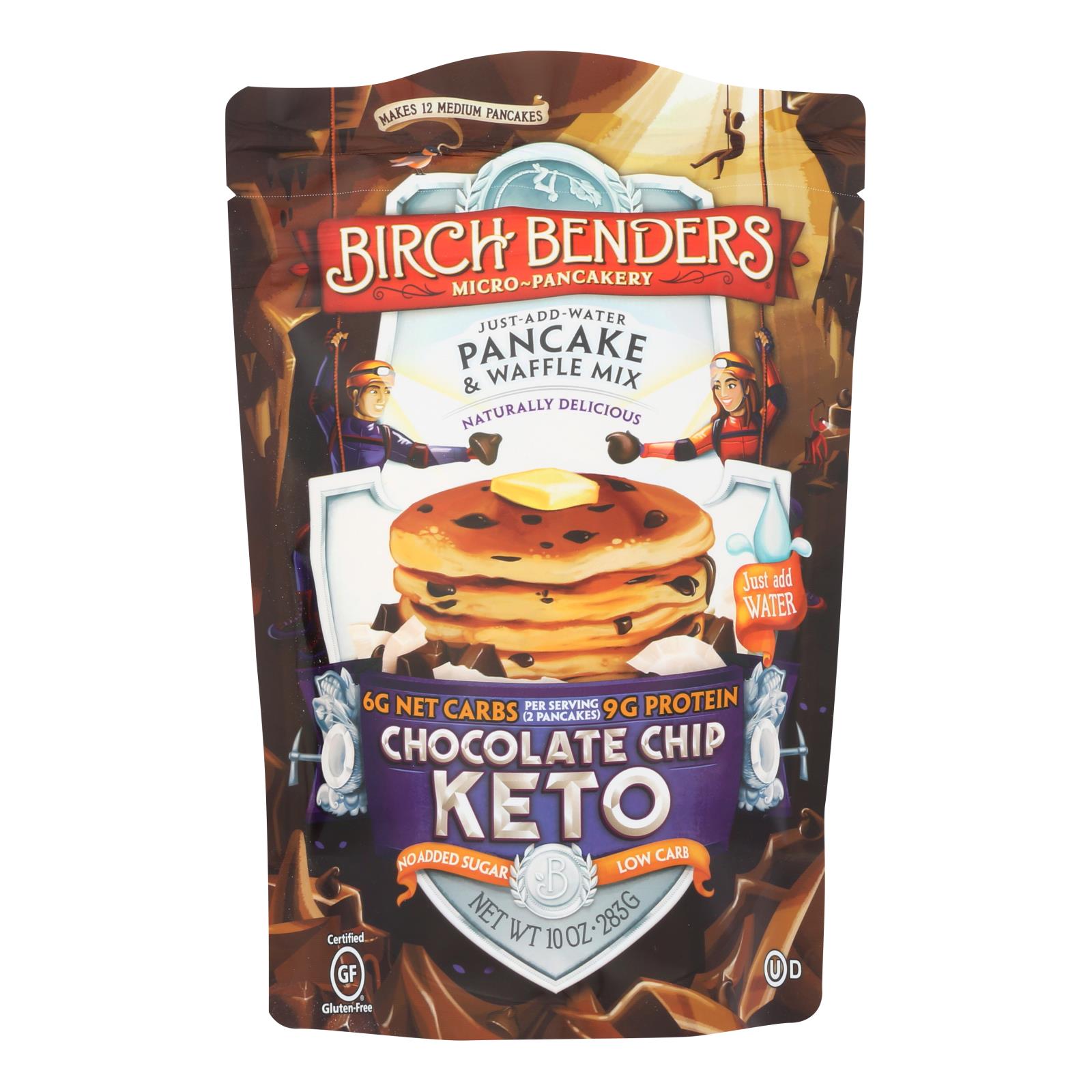 Birch Benders - Pnck&wfl Mix Cchip Keto - 6개 묶음상품 - 10 OZ