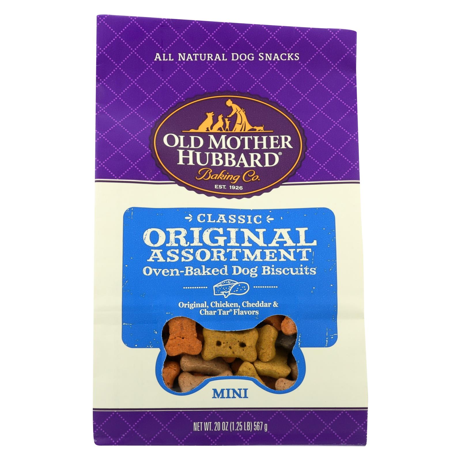 Old Mother Hubbard - Biscuits Mini Original Classic - 6개 묶음상품 - 20 OZ