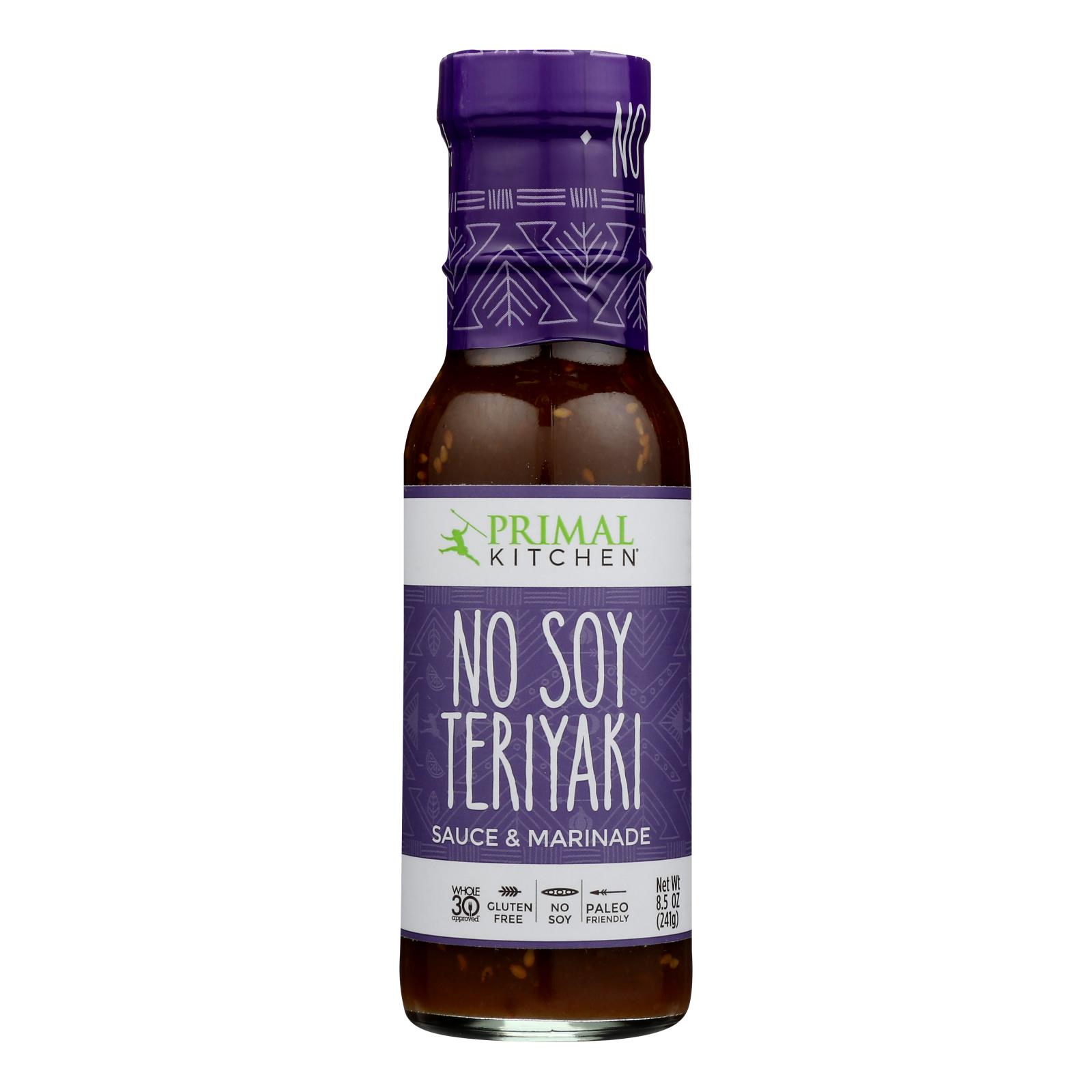 Primal Kitchen - Teriyaki Sauce No Soy - 6개 묶음상품 - 8.5 OZ