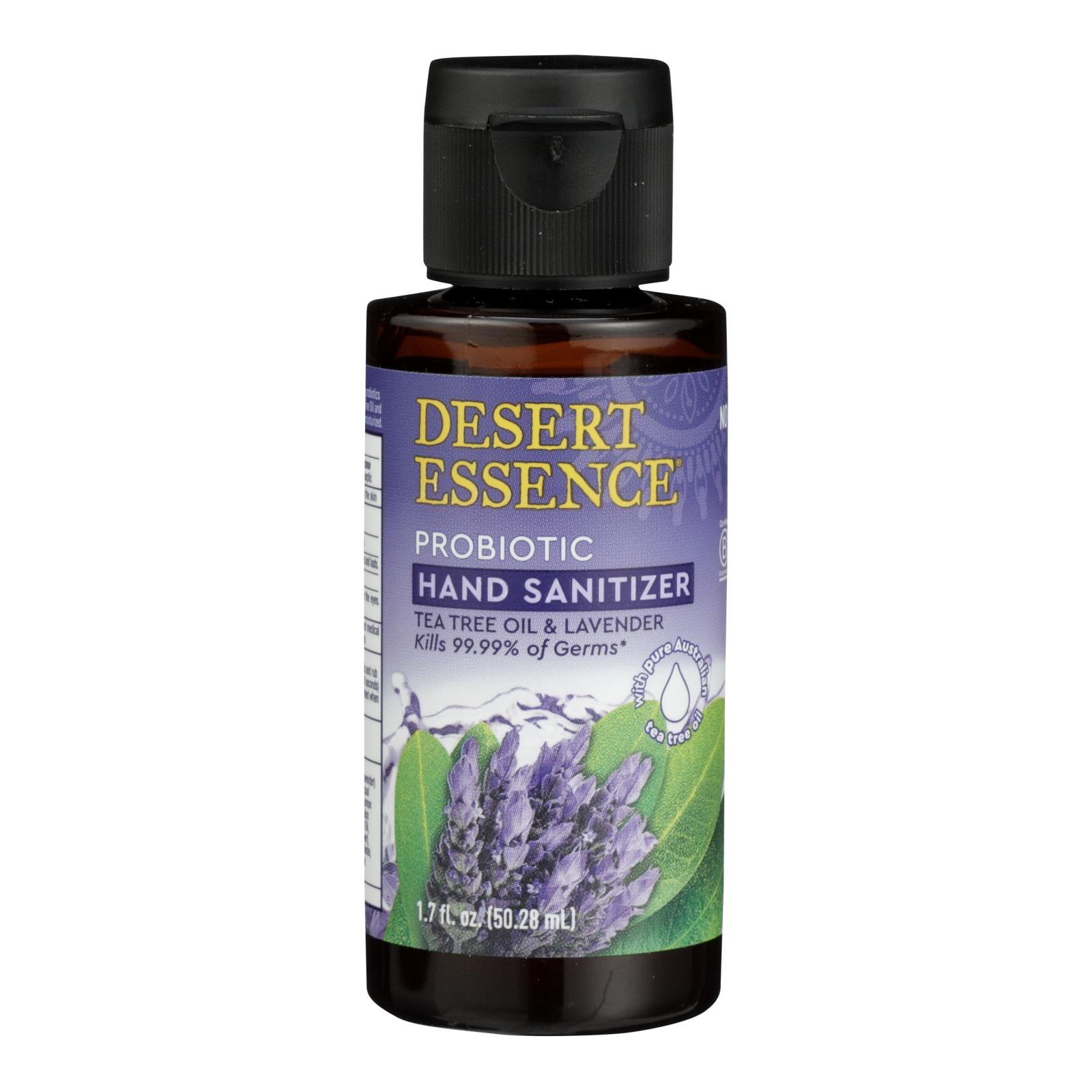 Desert Essence - Pbtc Hnd Sntzr Lav/tt Oil - Case of 6 - 1.7 FZ