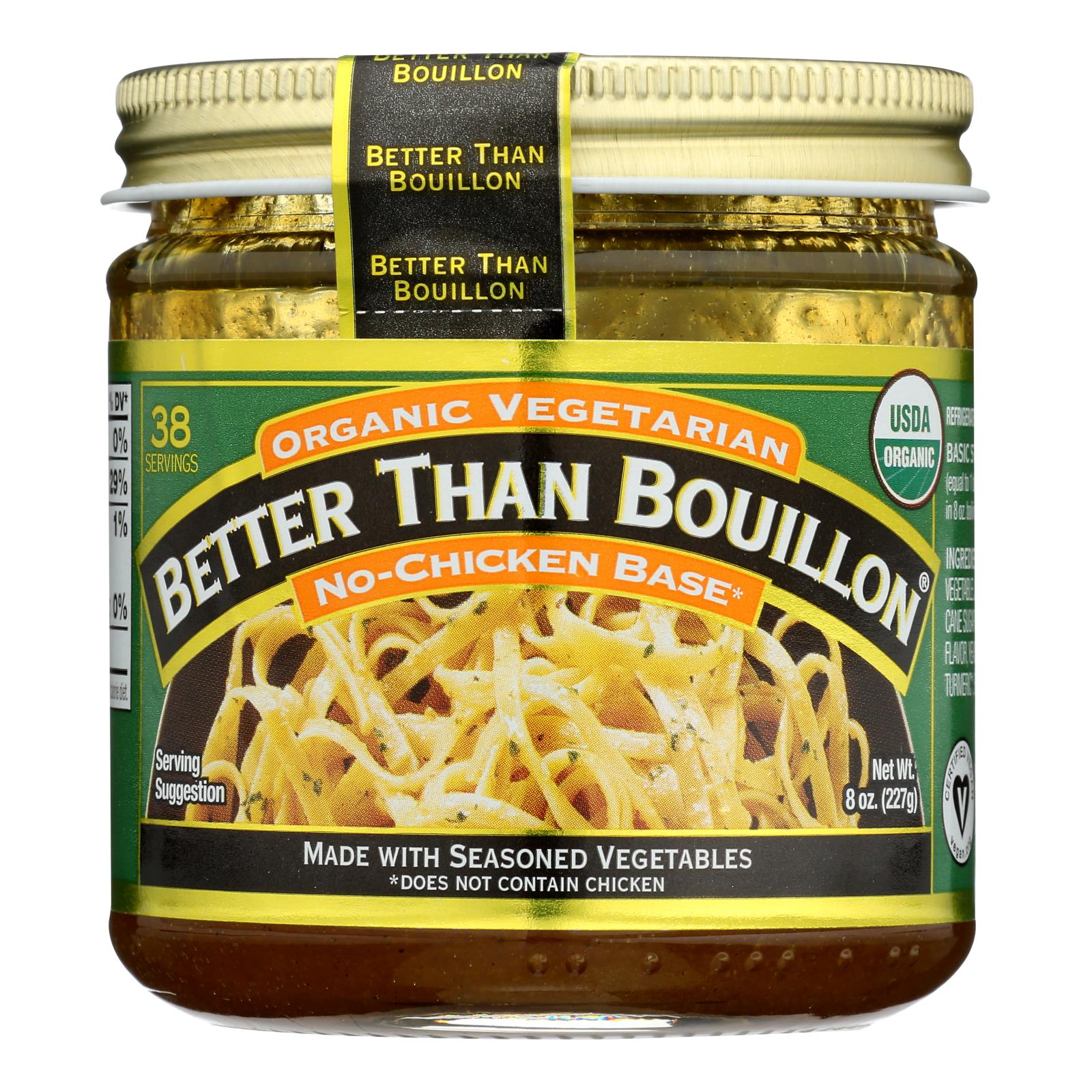 Better Than Bouillon - No Chicken Base - 6개 묶음상품 - 8 OZ