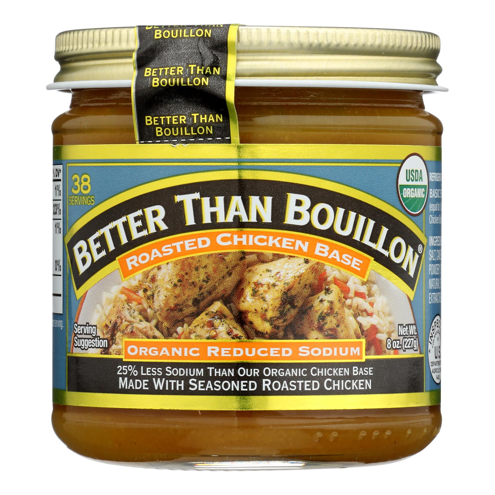 Better Than Bouillon - Rs Rst Chicken Base - 6개 묶음상품 - 8 OZ