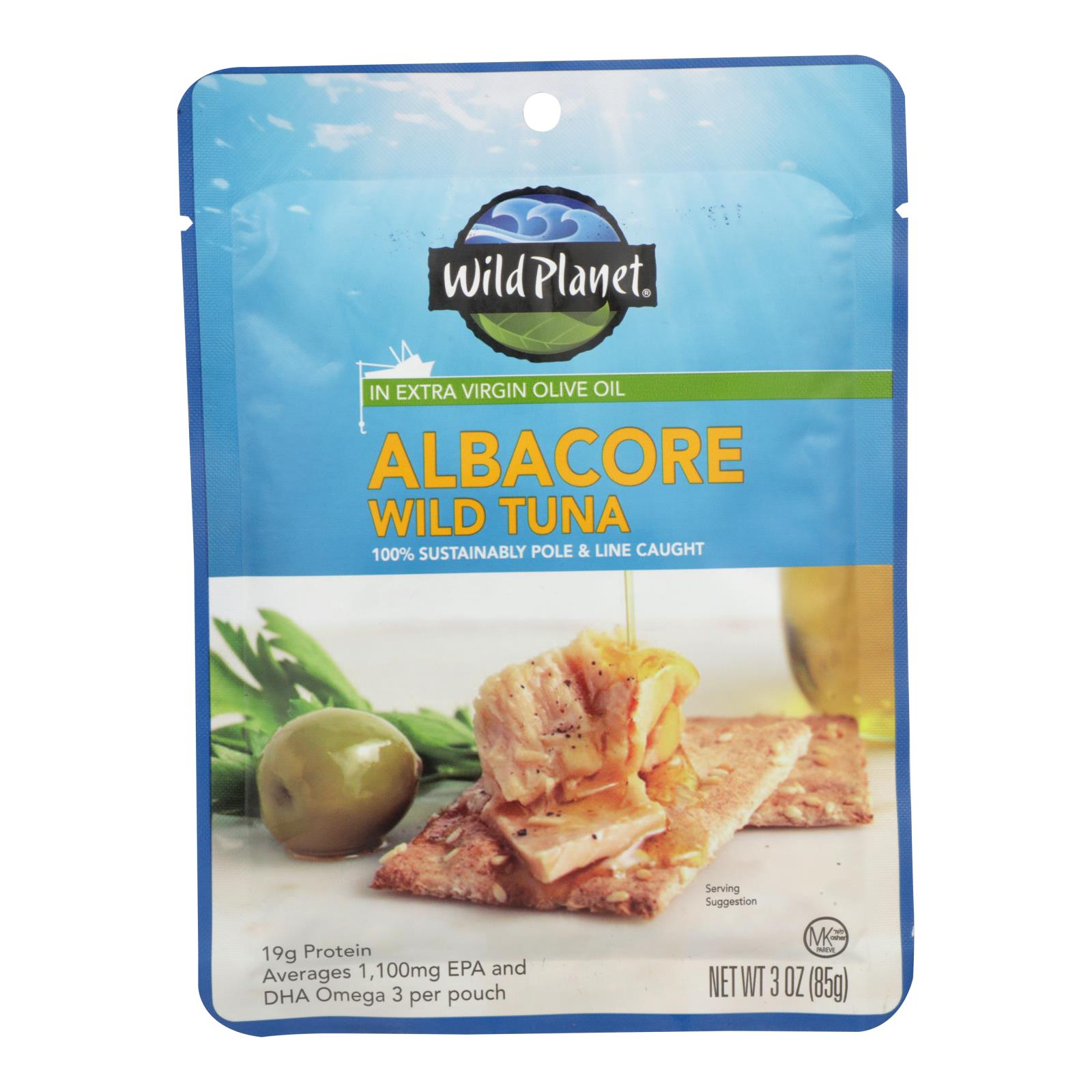 Wild Planet - Tuna Wld Albacore In Evoo - 24개 묶음상품 - 3 OZ