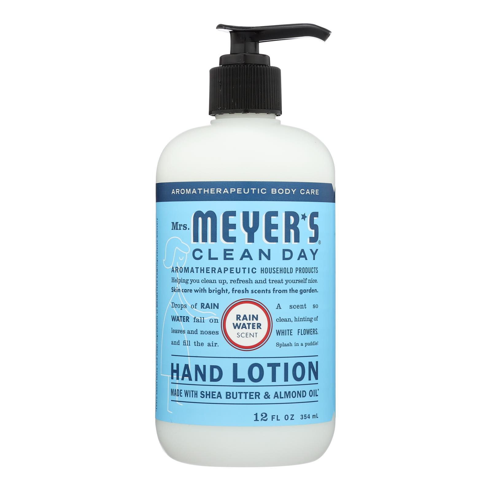 Mrs.meyers Clean Day - Hand Lotion Rainwater - 6개 묶음상품 - 12 FZ