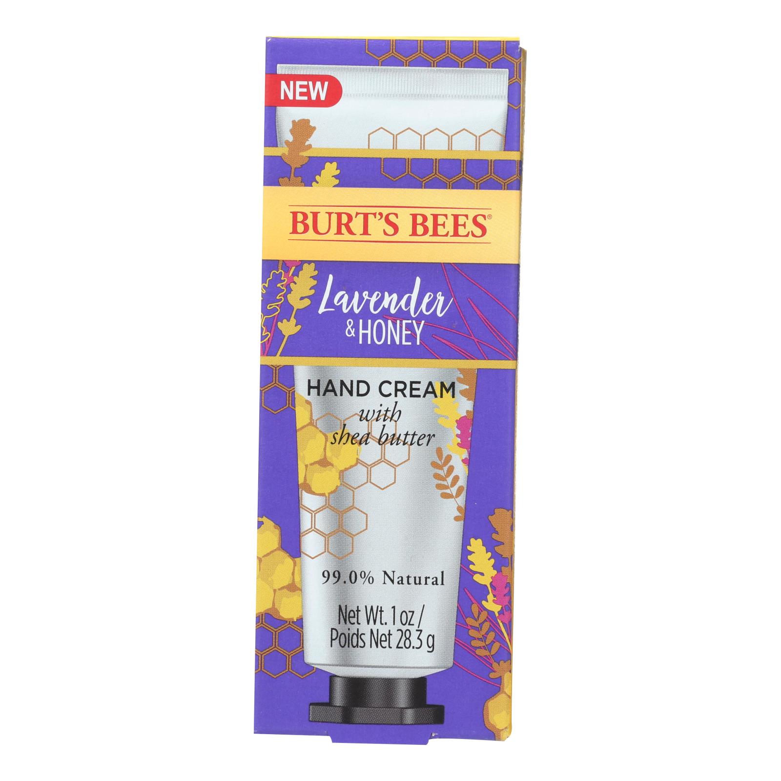 Burts Bees - Hand Cream Lavender Honey - 1 Each - 1 OZ