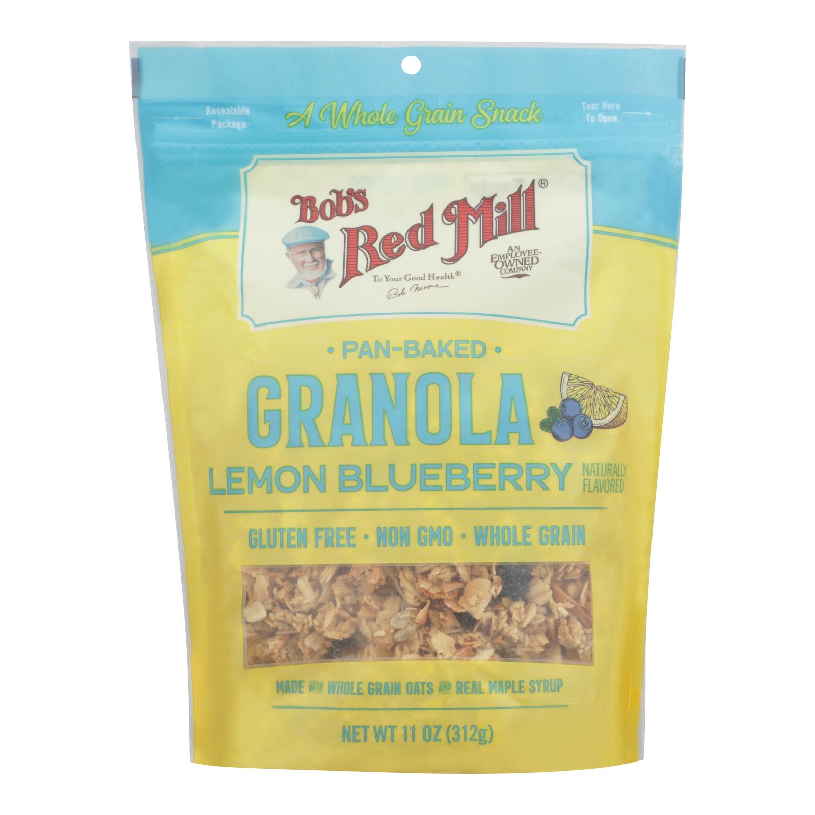 Bob's Red Mill - Granola Lemon Blueberry - 6개 묶음상품 - 11 OZ