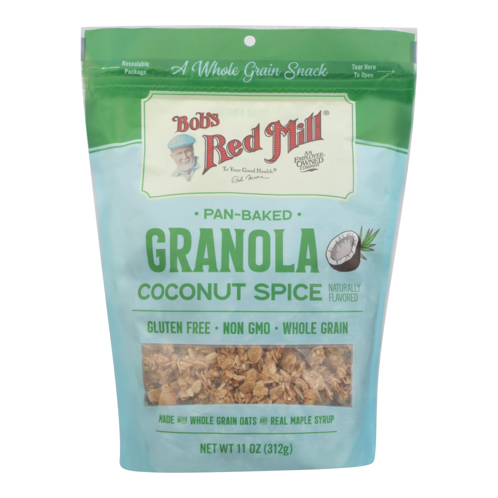 Bob's Red Mill - Granola Coconut Spice - 6개 묶음상품 - 11 OZ