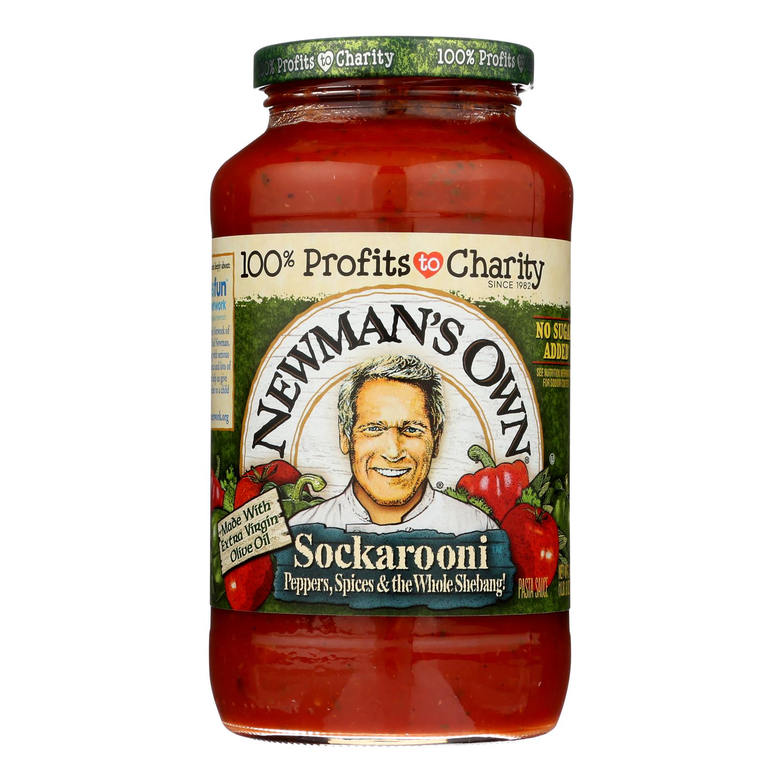 Newman's Own - Pasta Sacue Sockarooni - 8개 묶음상품 - 24 FZ