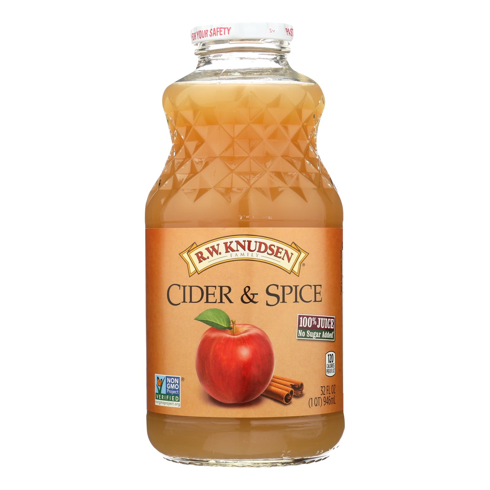 R.W. Knudsen Juice, Cider And Spice - 6개 묶음상품 - 32 FZ