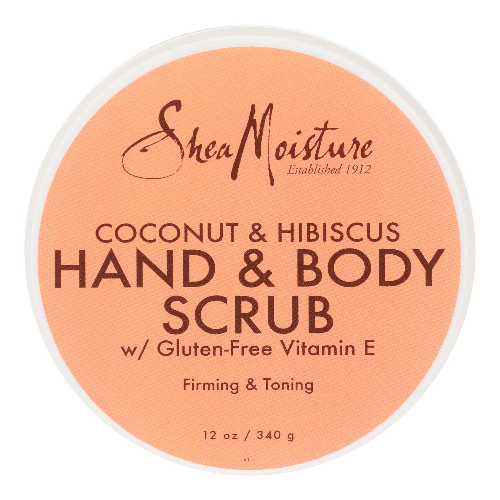 Shea Moisture - Hnd Body Scrub Coconut Hbiscus - 1 Each - 12 OZ