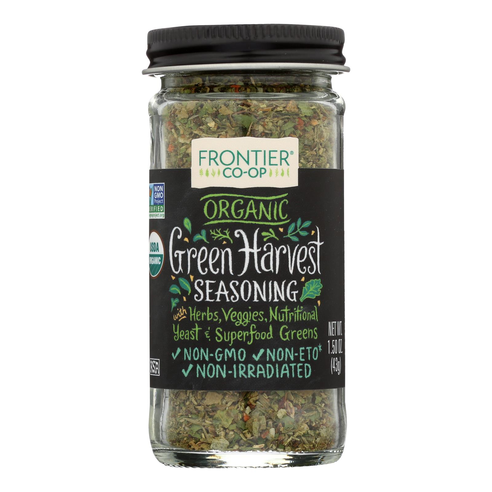 Frontier Herb - Seasng Blend Green Hrvst - 12개 묶음상품 - 1.50 OZ