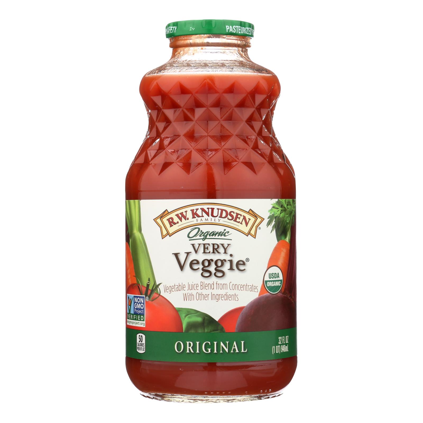 Rw Knudsen Organic Veggie Juice Blend - 6개 묶음상품 - 32 FZ