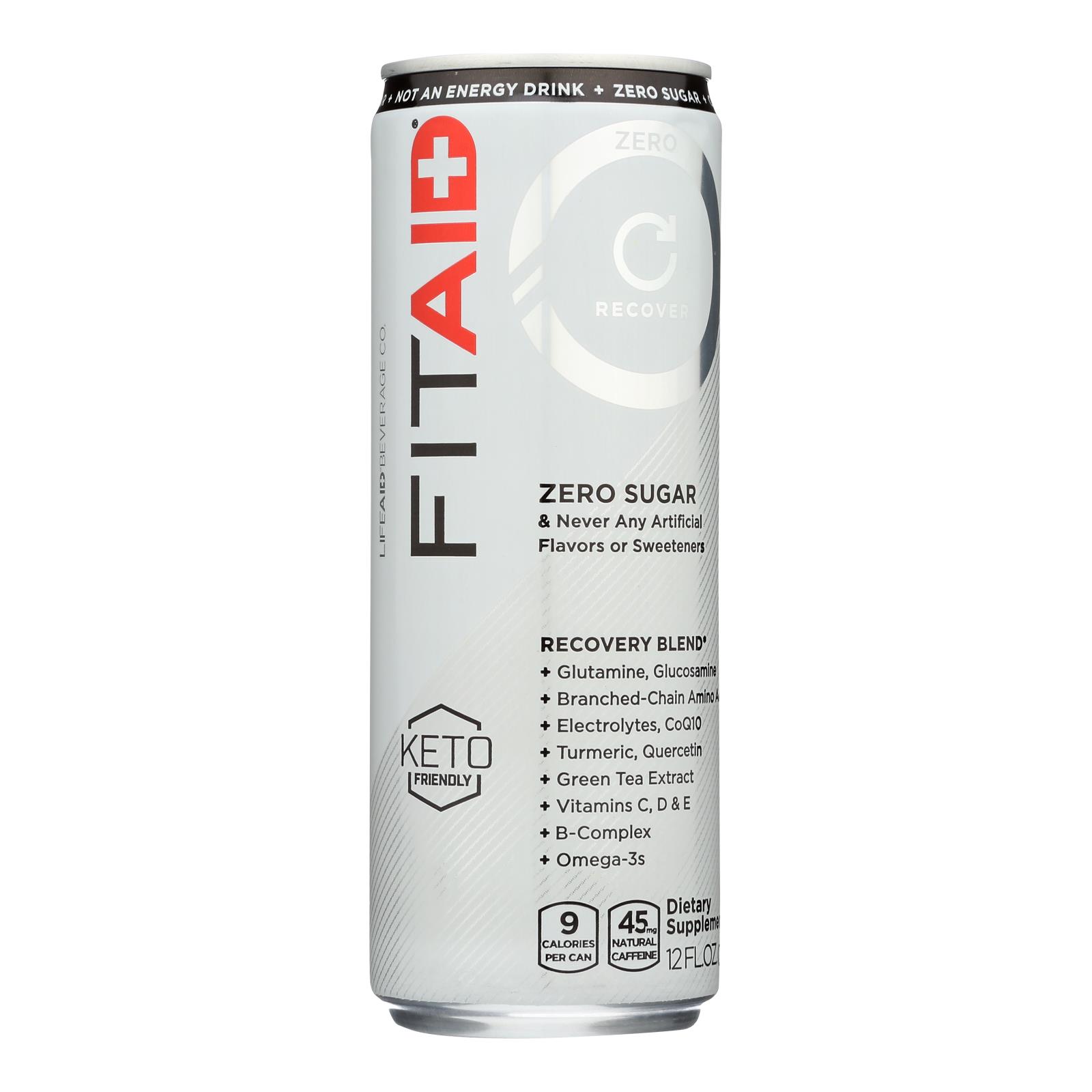 Lifeaid Beverage Company - Recover - 12개 묶음상품 - 12 OZ