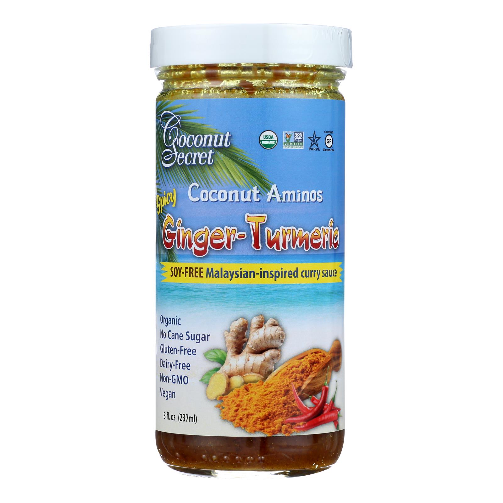 Coconut Secret - C Amino Ginger Turmeric - 12개 묶음상품-8 FZ