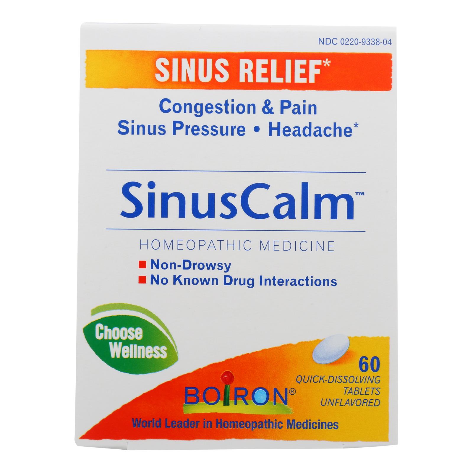 Boiron - Sinus Calm Sinus Relief - 1 Each - 60 TAB