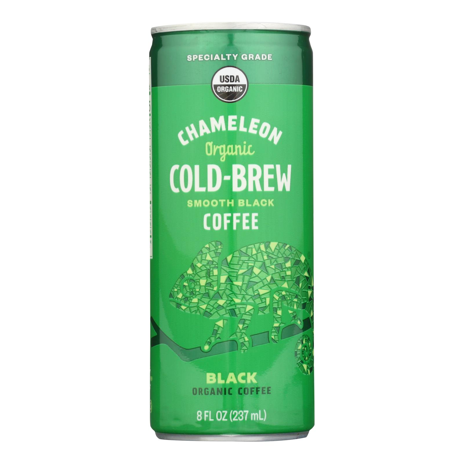 Chameleon Cold-brew - Cld Brew Coffee Black - Case of 12 - 8 FZ