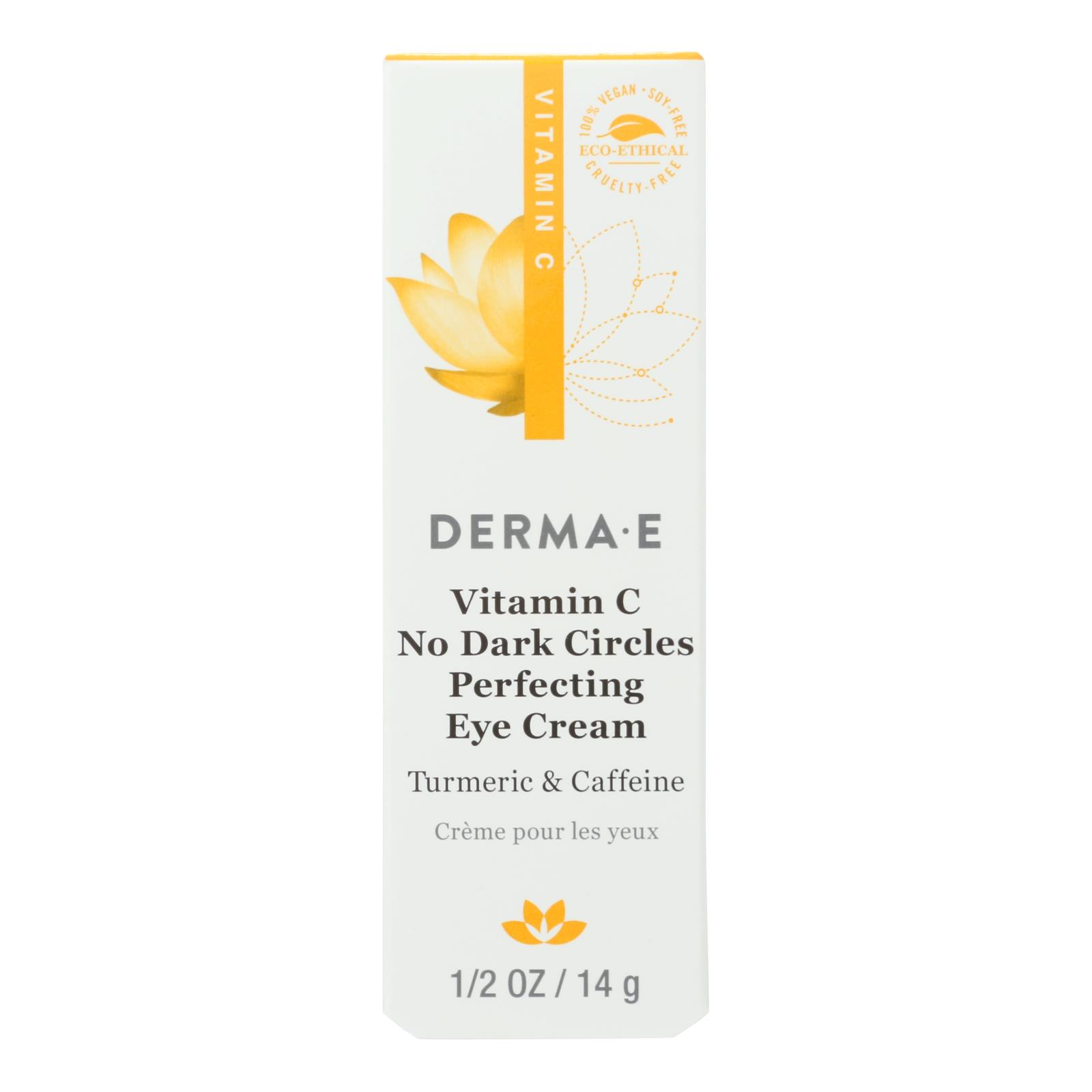 Derma E - Eye Cream Vitamin C Dark Circles - 1 Each - .5 OZ