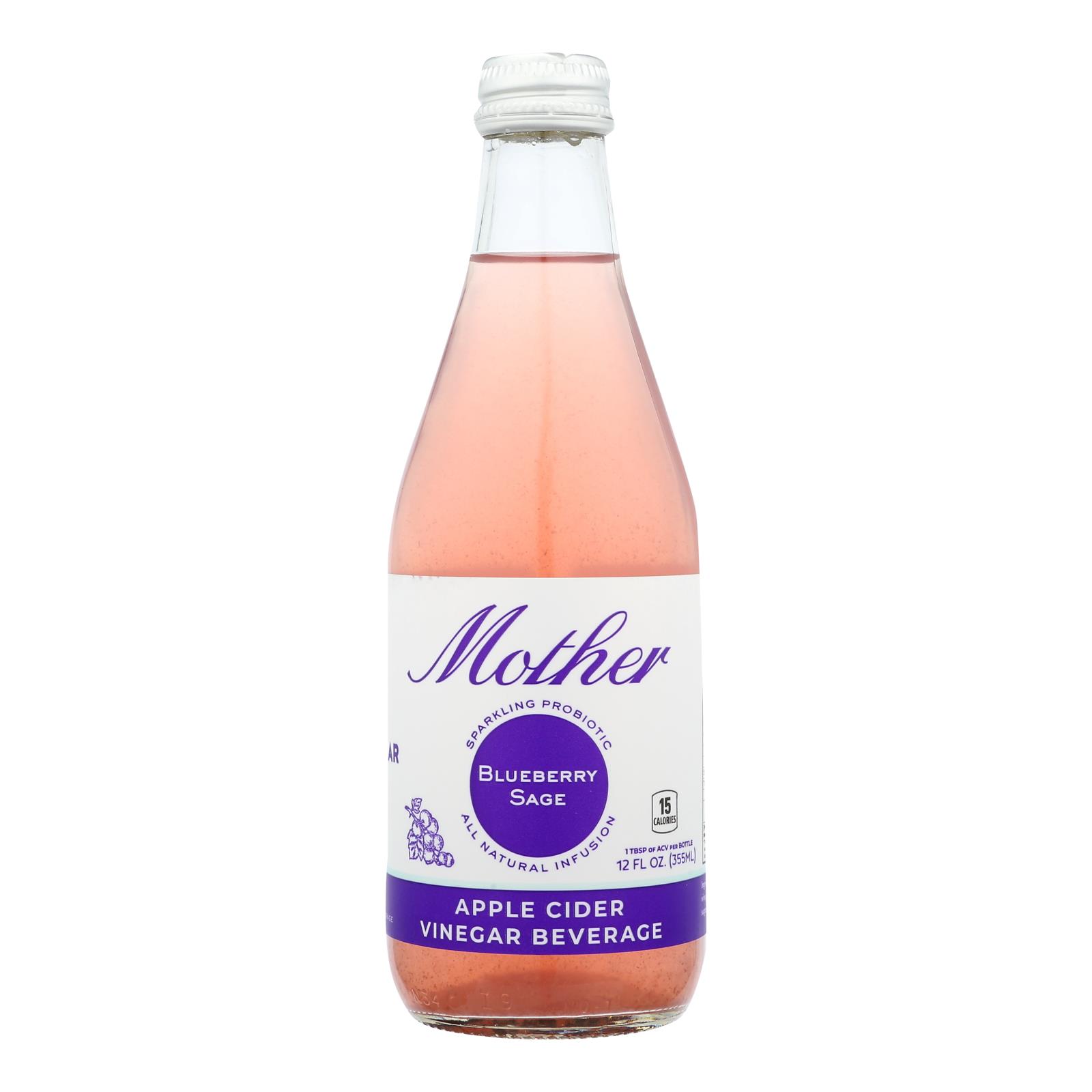 Poppi - Vinegar Drink Blubry Sage - Case of 6-12 FZ