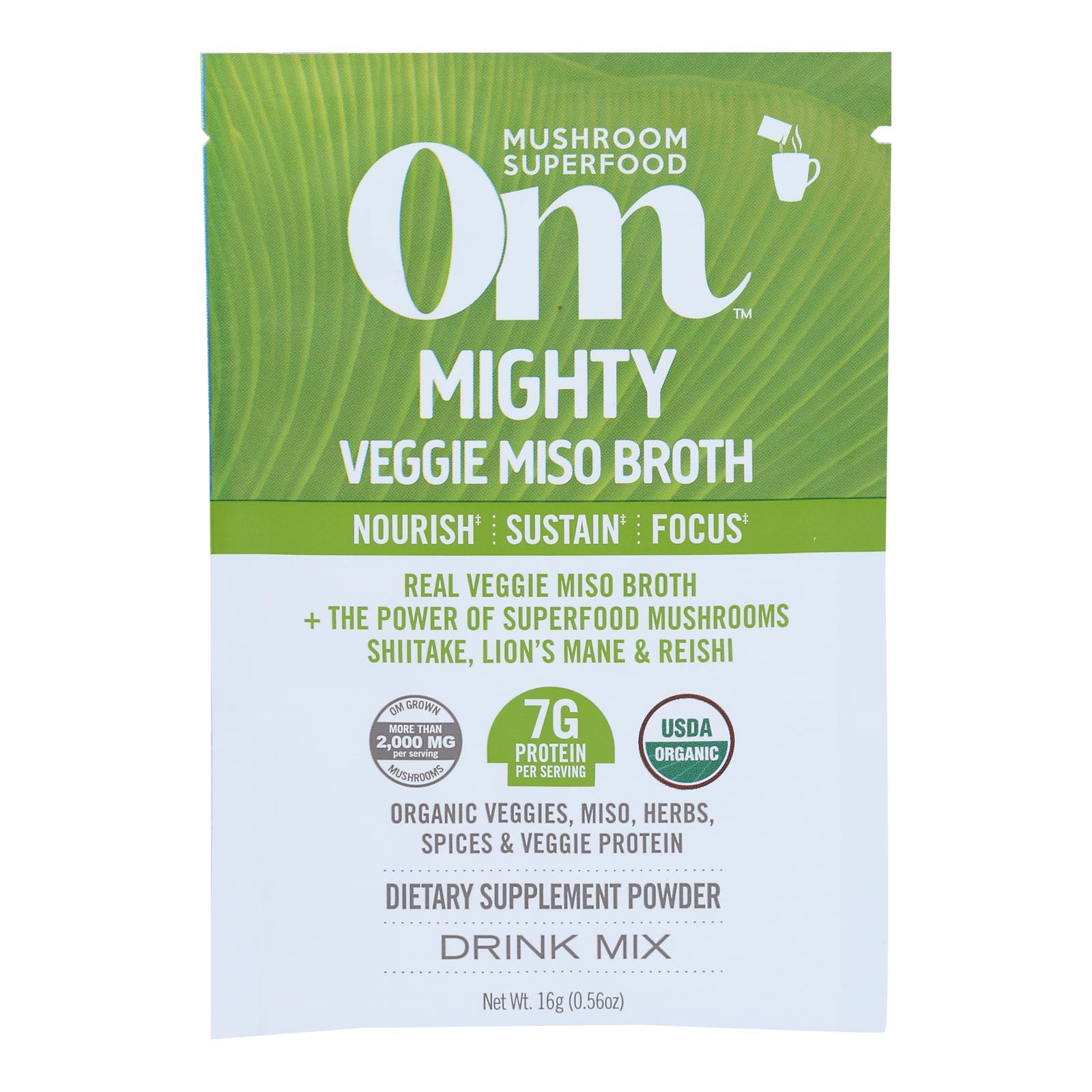 Om - Veg Mso Brth Mushroom - 1 Each 1-10 CT